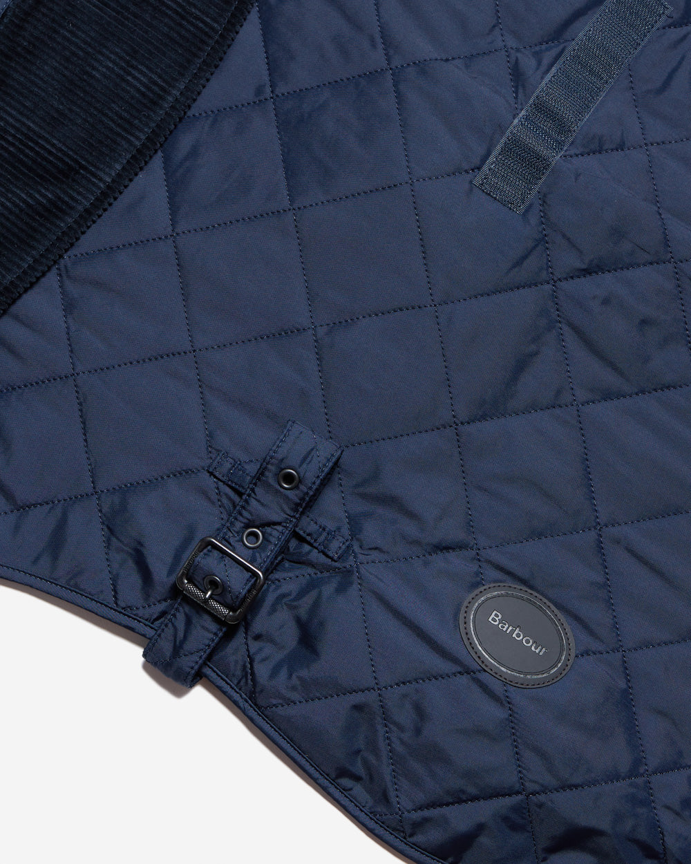 Qulted Dog Coat - Navy