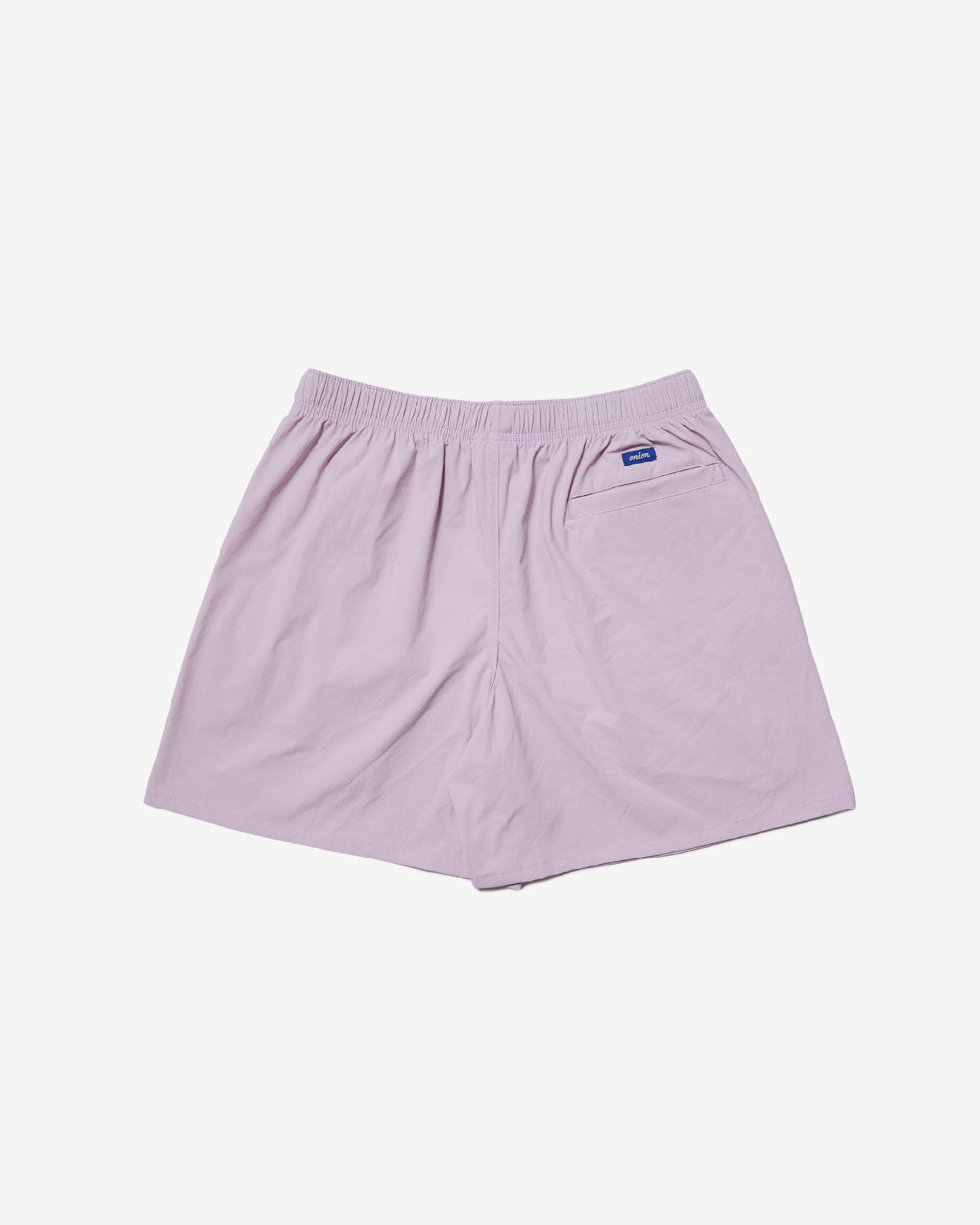 Nylon Belted Fatigue Shorts - Lilac