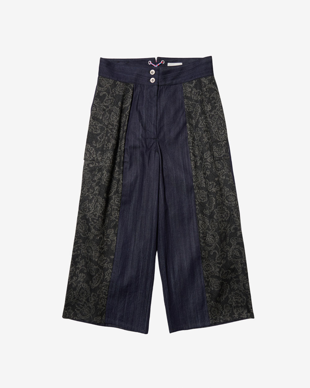 Crazy Border Trouser - Denim