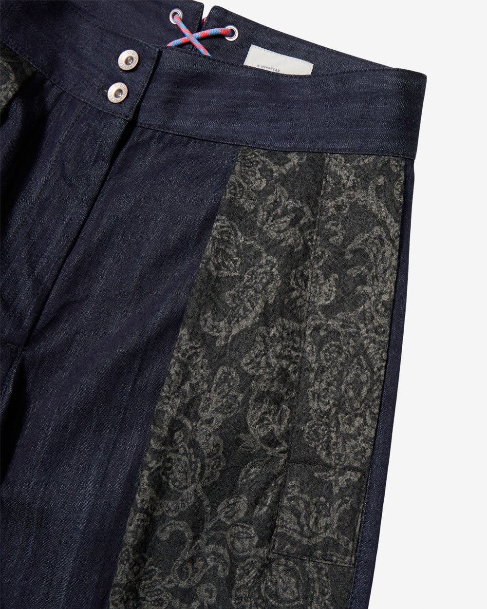 Crazy Border Trouser - Denim