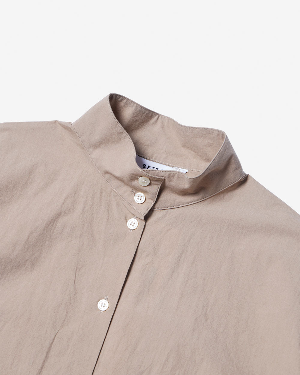 SS Okkake Shirt - Beige