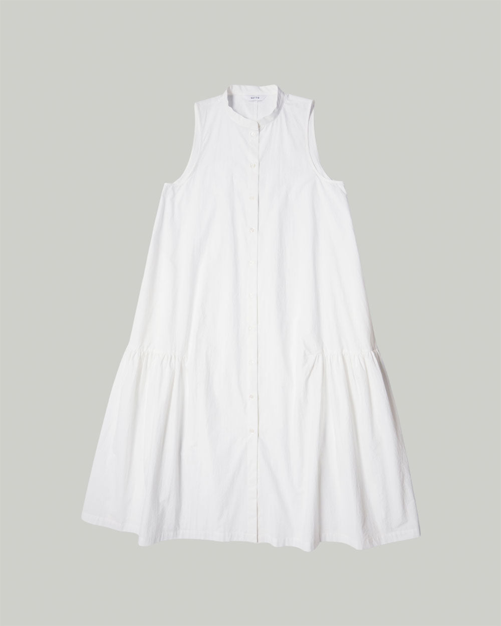 Side Gather One-Piece - White