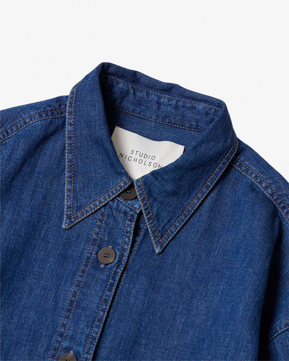 Neel - Chambray Shirt -Indigo