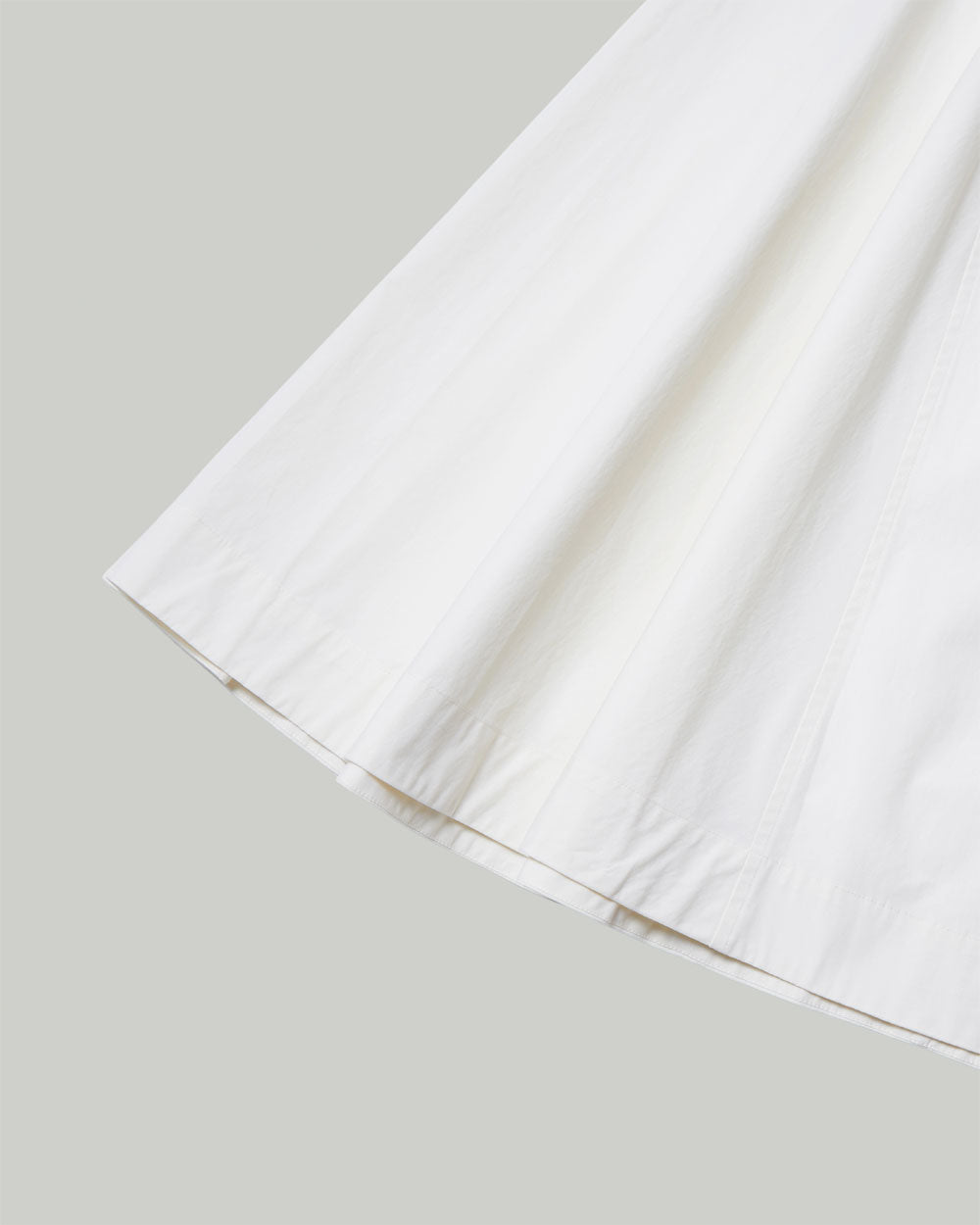 Centro - Side Peplum Skirt - Parchment