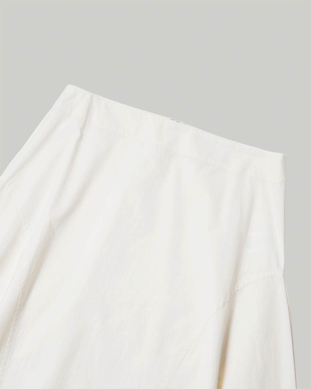 Centro - Side Peplum Skirt - Parchment