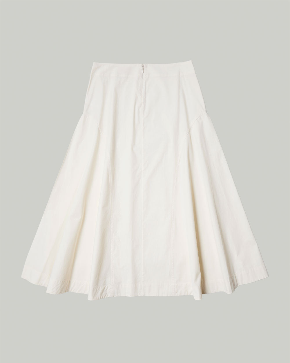 Centro - Side Peplum Skirt - Parchment