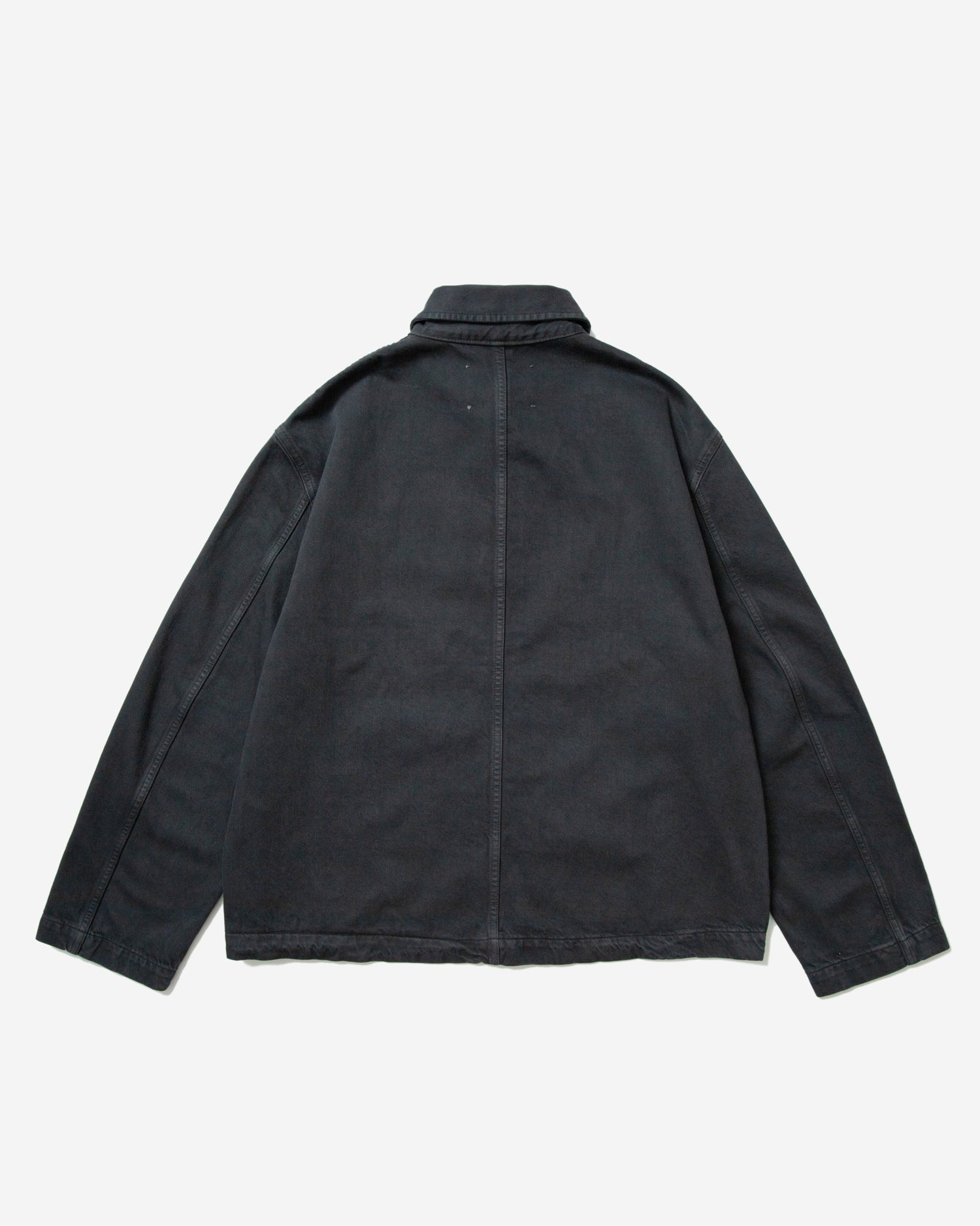 Graph Patch Pocket Denim Jacket - Tarmac Grey