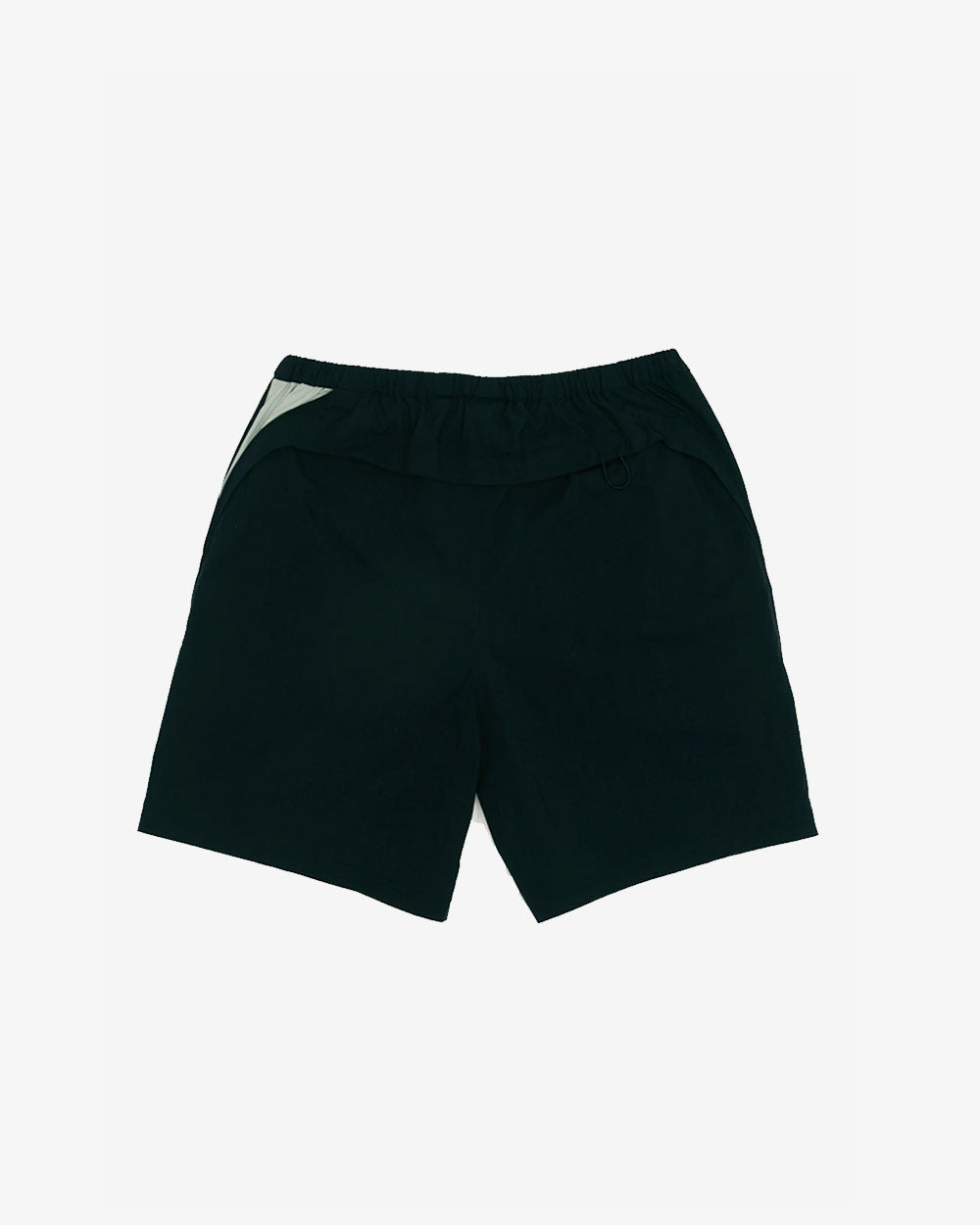 Panelled Flight Shorts - Grey Black