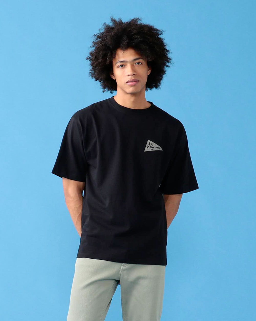 Pennant Team Tee - Black