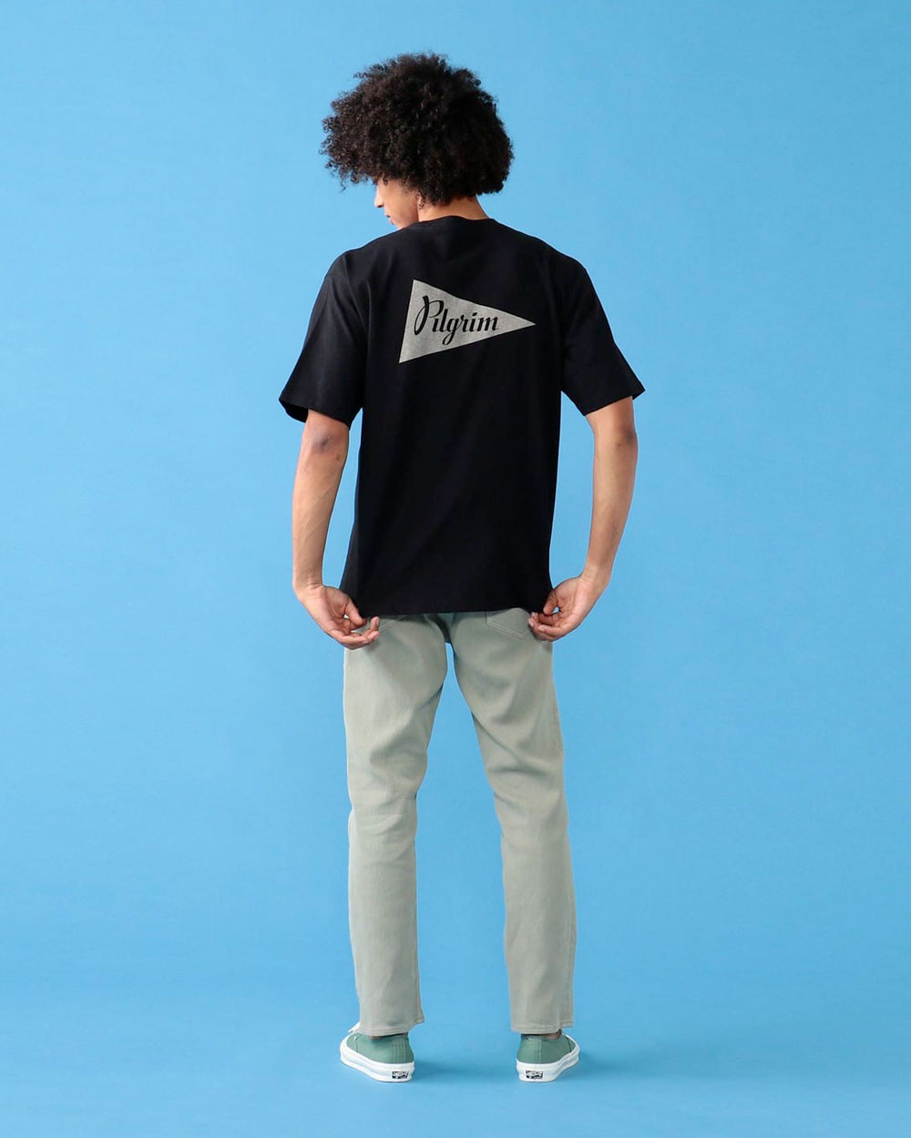 Pennant Team Tee - Black