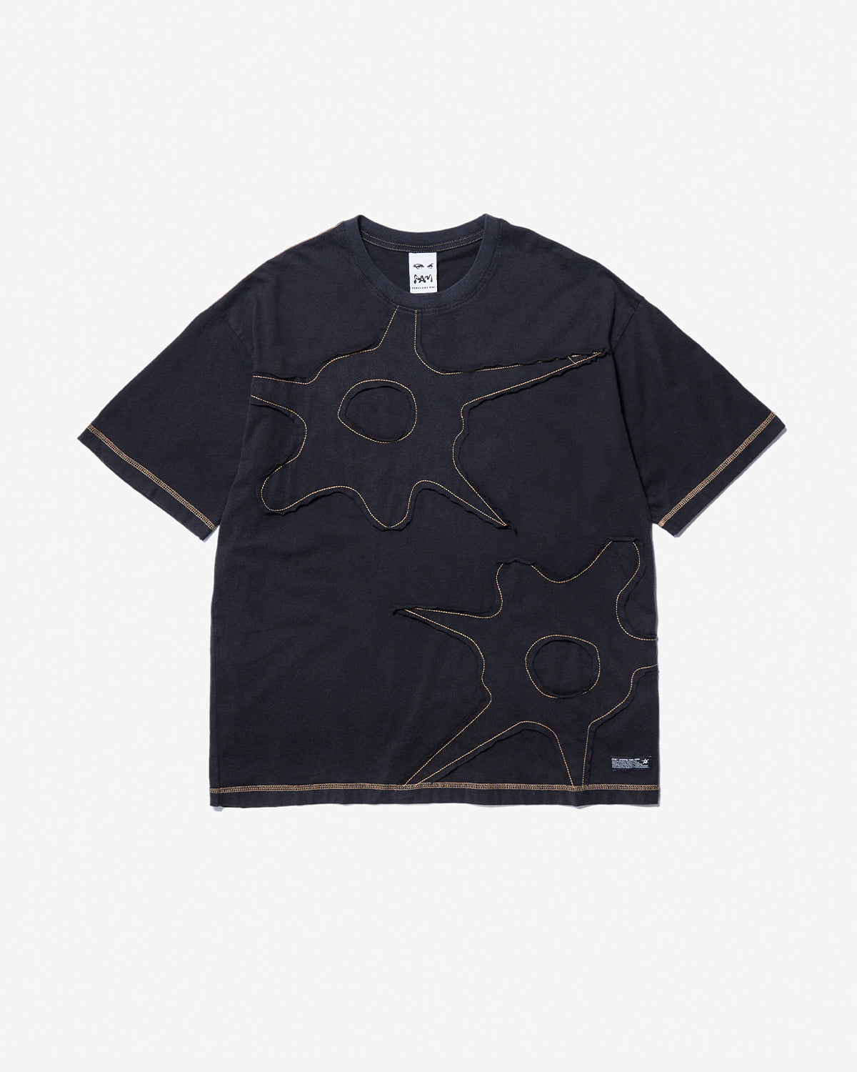 A Stitch In Time Specialty SS Top - Black Wash