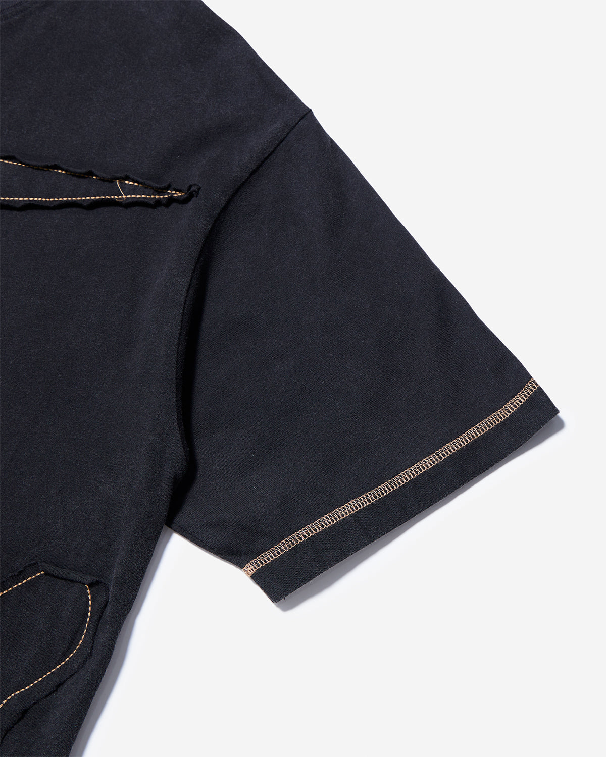A Stitch In Time Specialty SS Top - Black Wash