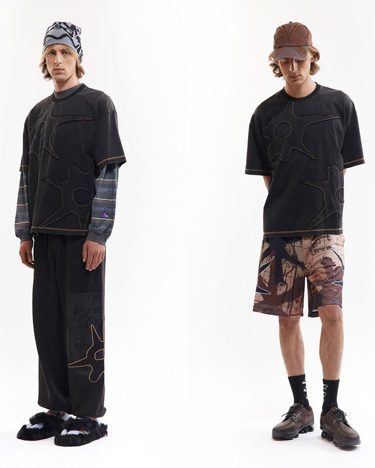 A Stitch In Time Specialty SS Top - Black Wash