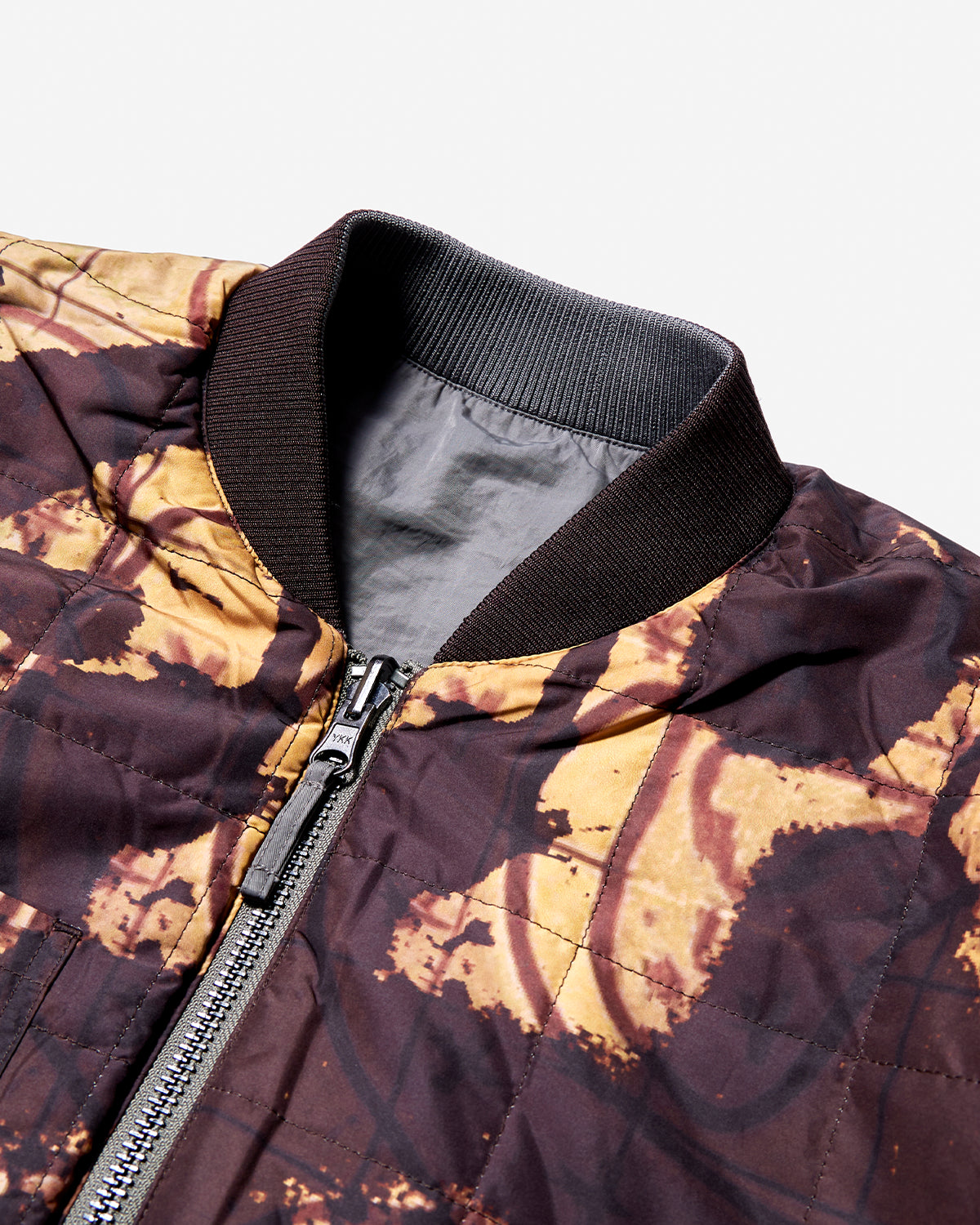 Adorned Reversible Bomber Jacket - Drabs