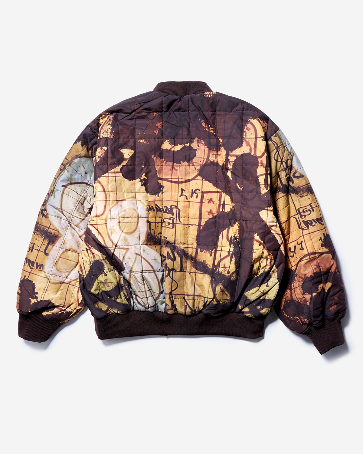 Adorned Reversible Bomber Jacket - Drabs