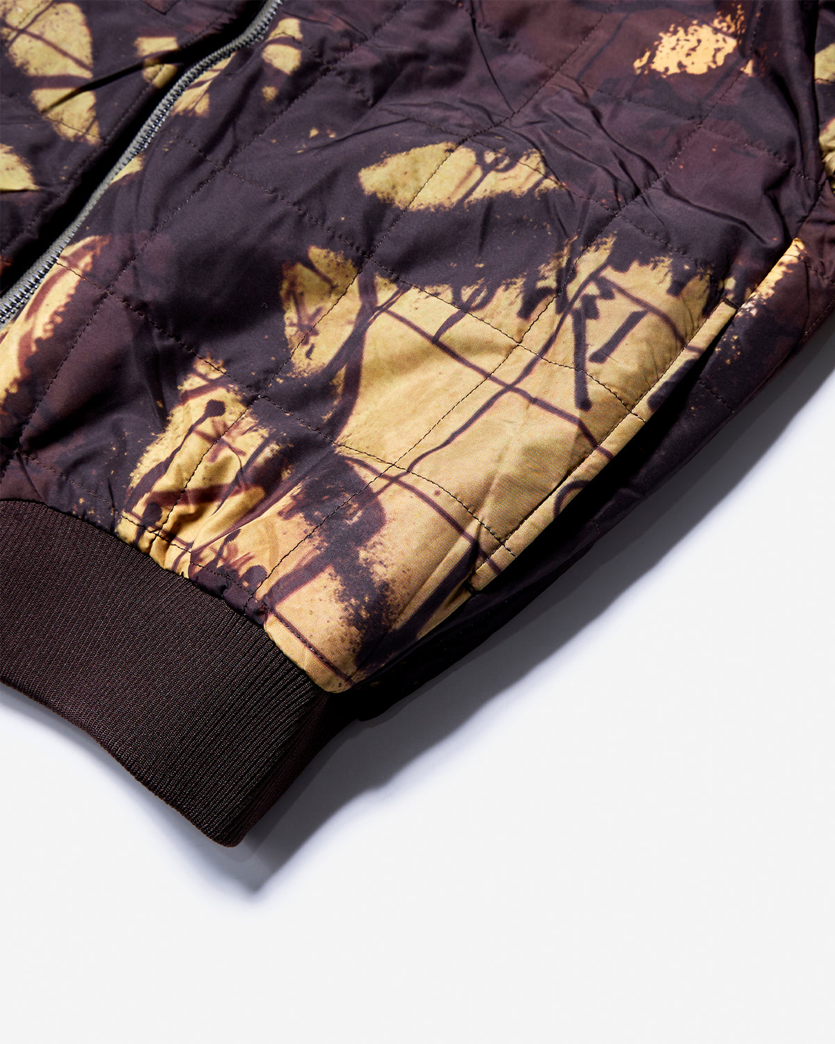 Adorned Reversible Bomber Jacket - Drabs
