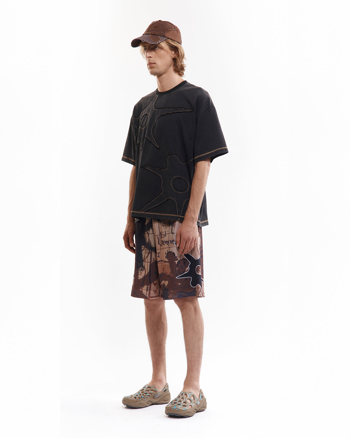 Alien Butterfly Tonal Baseball Cap - Brown