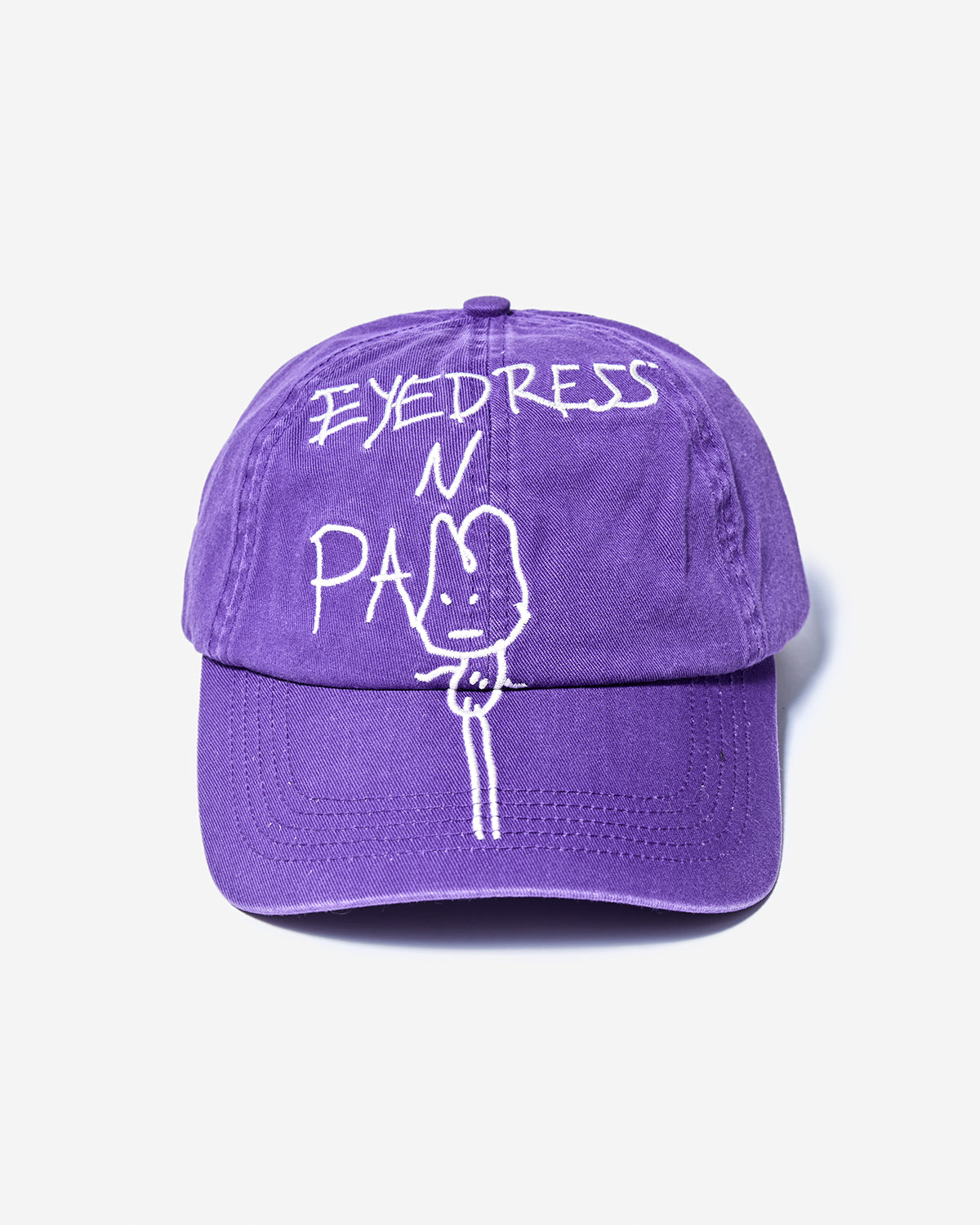 Boaty Draws Pam And Eyedress Cap - Purple