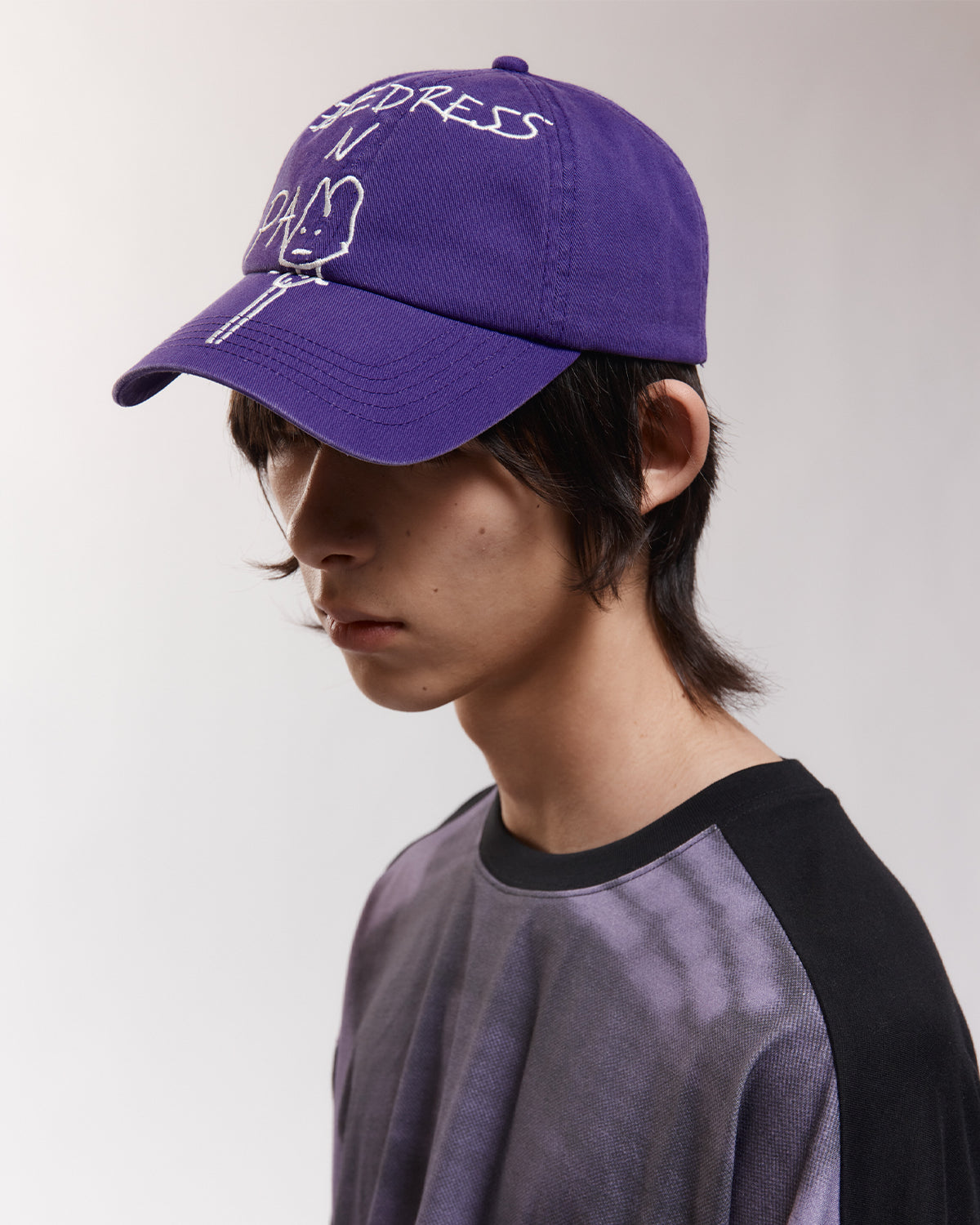 Boaty Draws Pam And Eyedress Cap - Purple