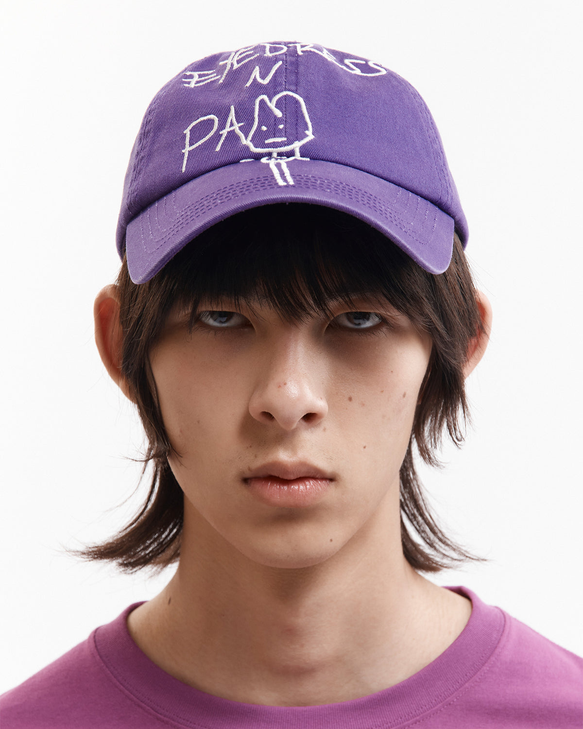 Boaty Draws Pam And Eyedress Cap - Purple