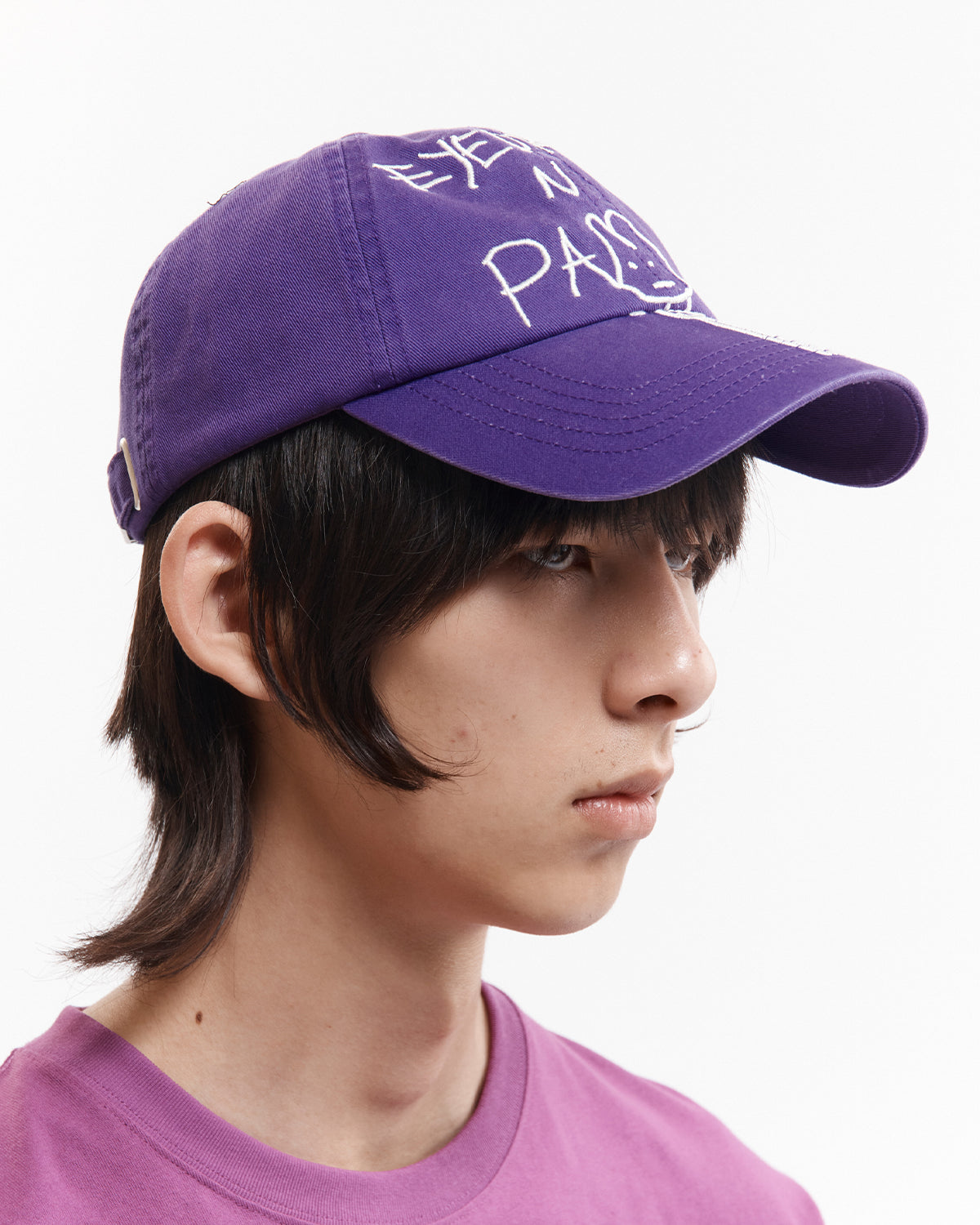 Boaty Draws Pam And Eyedress Cap - Purple
