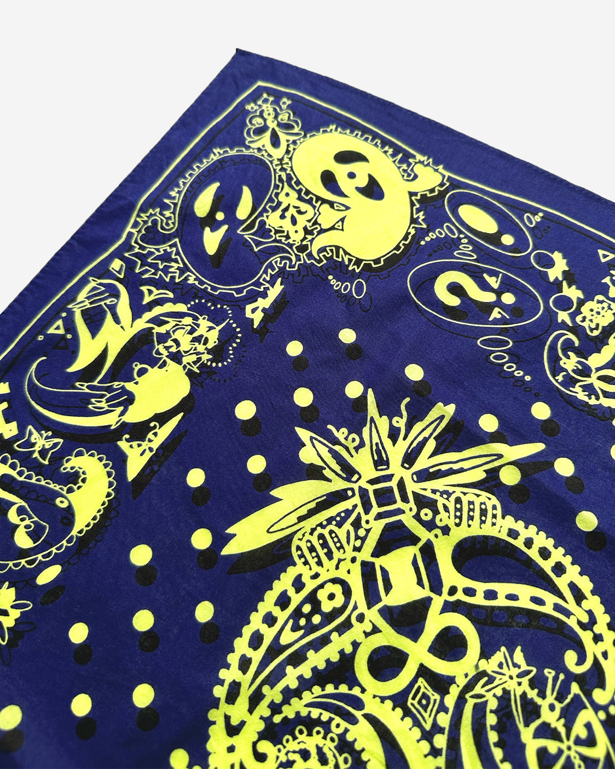 Coco Star Ghosts Bandana - Blue