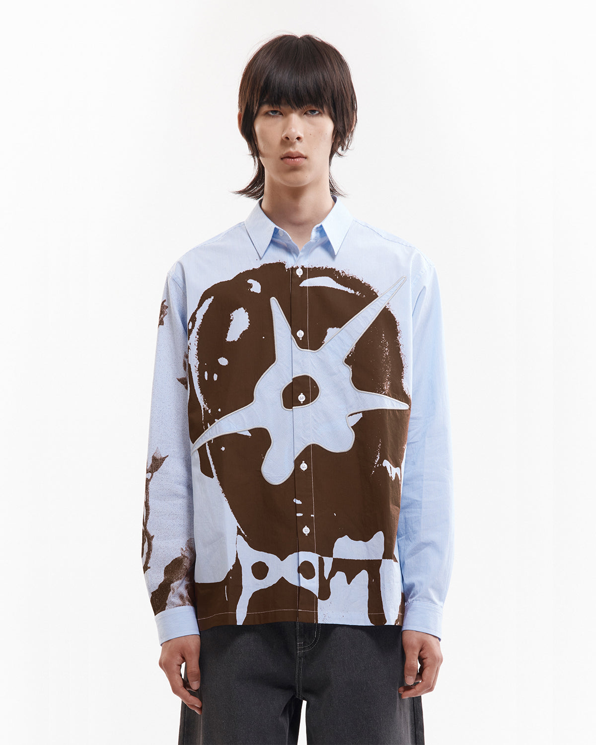 Mechanism LS Shirt - Blue Stripe