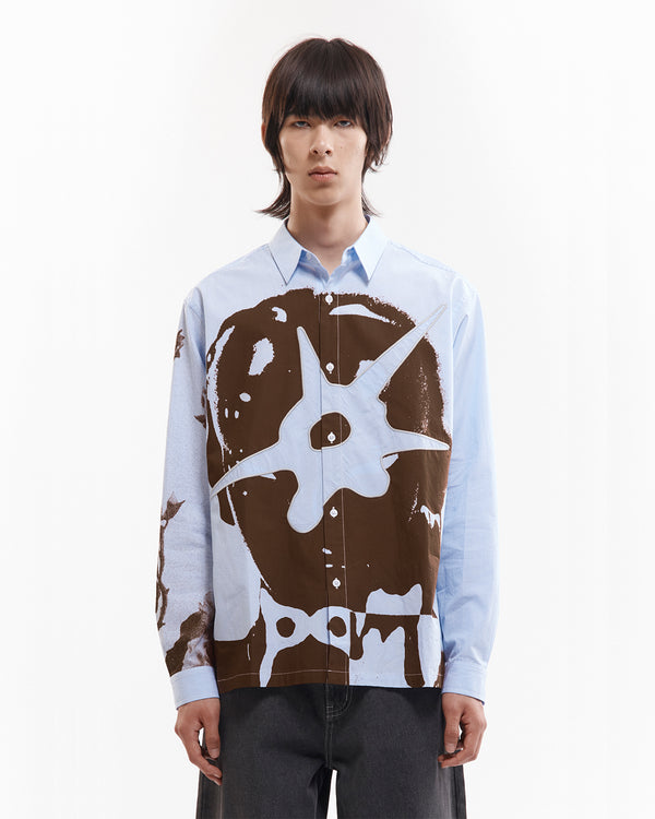 Mechanism LS Shirt - Blue Stripe