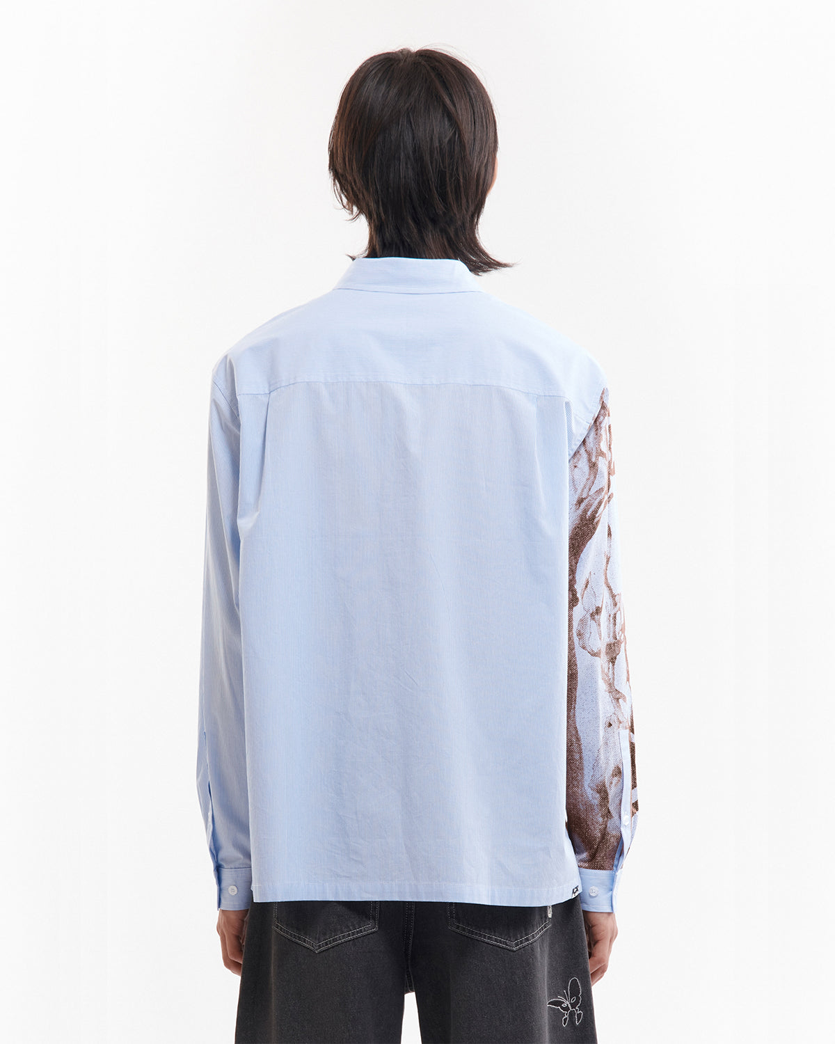 Mechanism LS Shirt - Blue Stripe