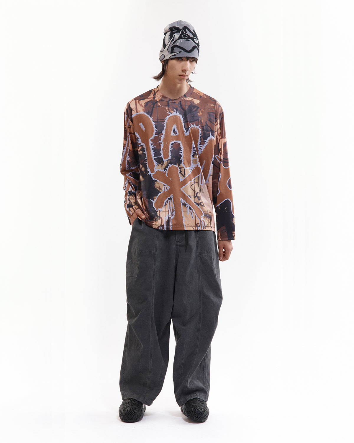 Patina LS Mesh Top - Multi