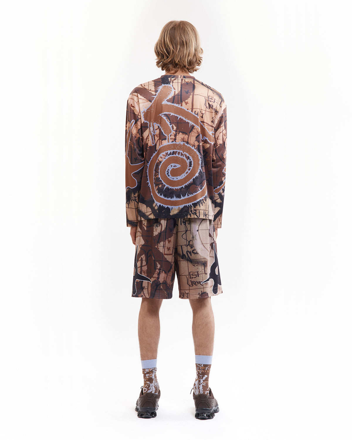 Patina LS Mesh Top - Multi