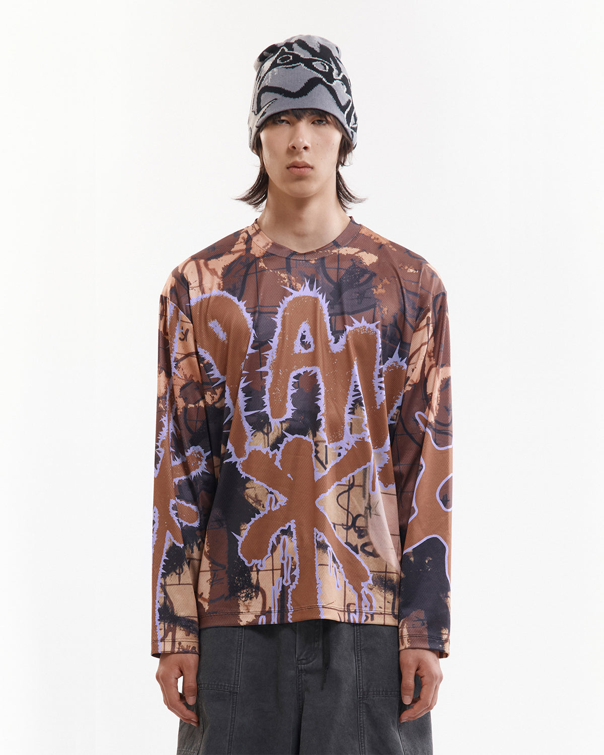 Patina LS Mesh Top - Multi