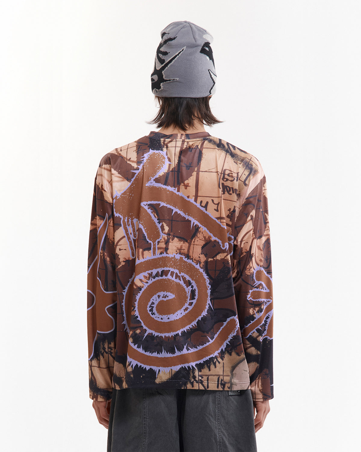 Patina LS Mesh Top - Multi