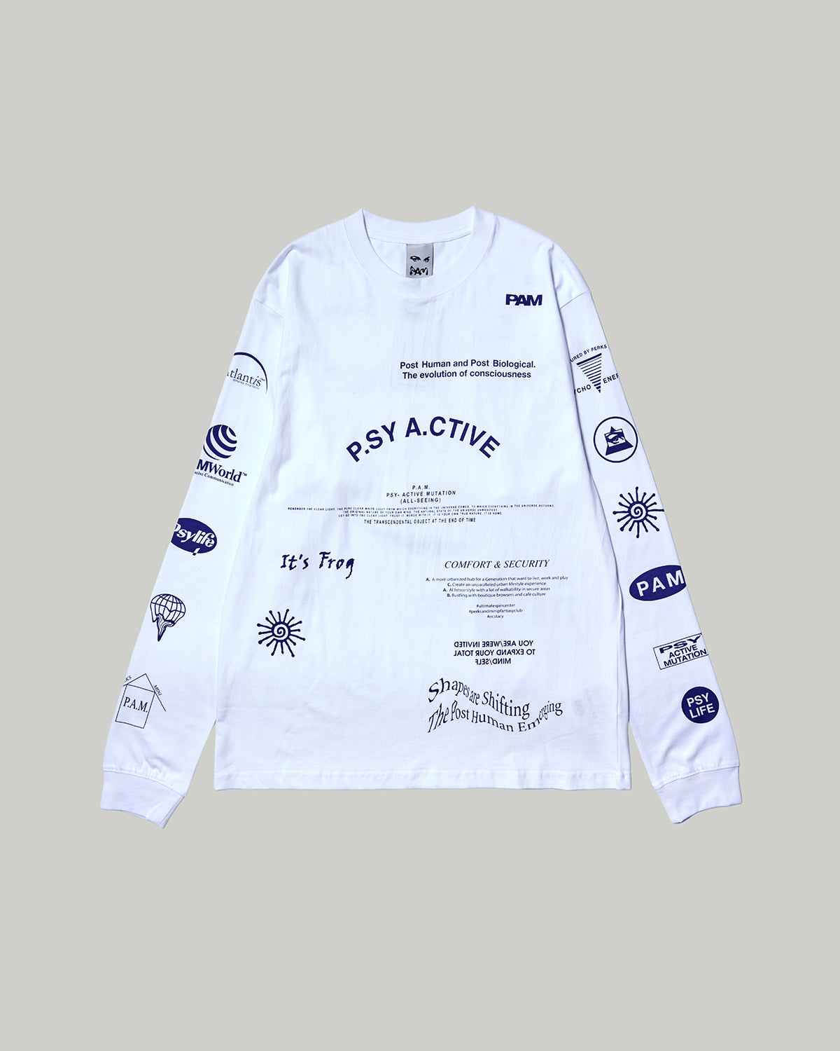 Test Sheet LS Tee - White