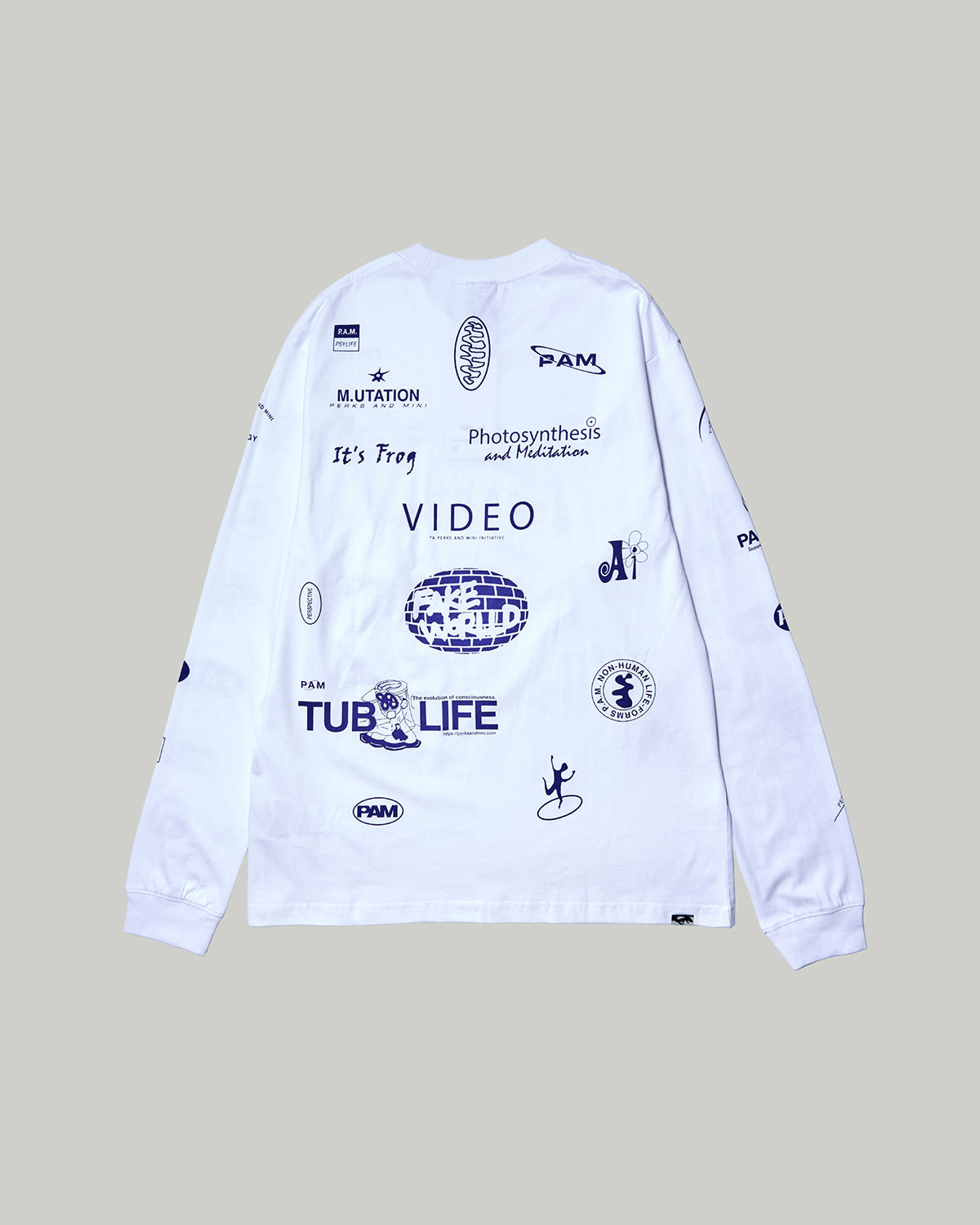 Test Sheet LS Tee - White