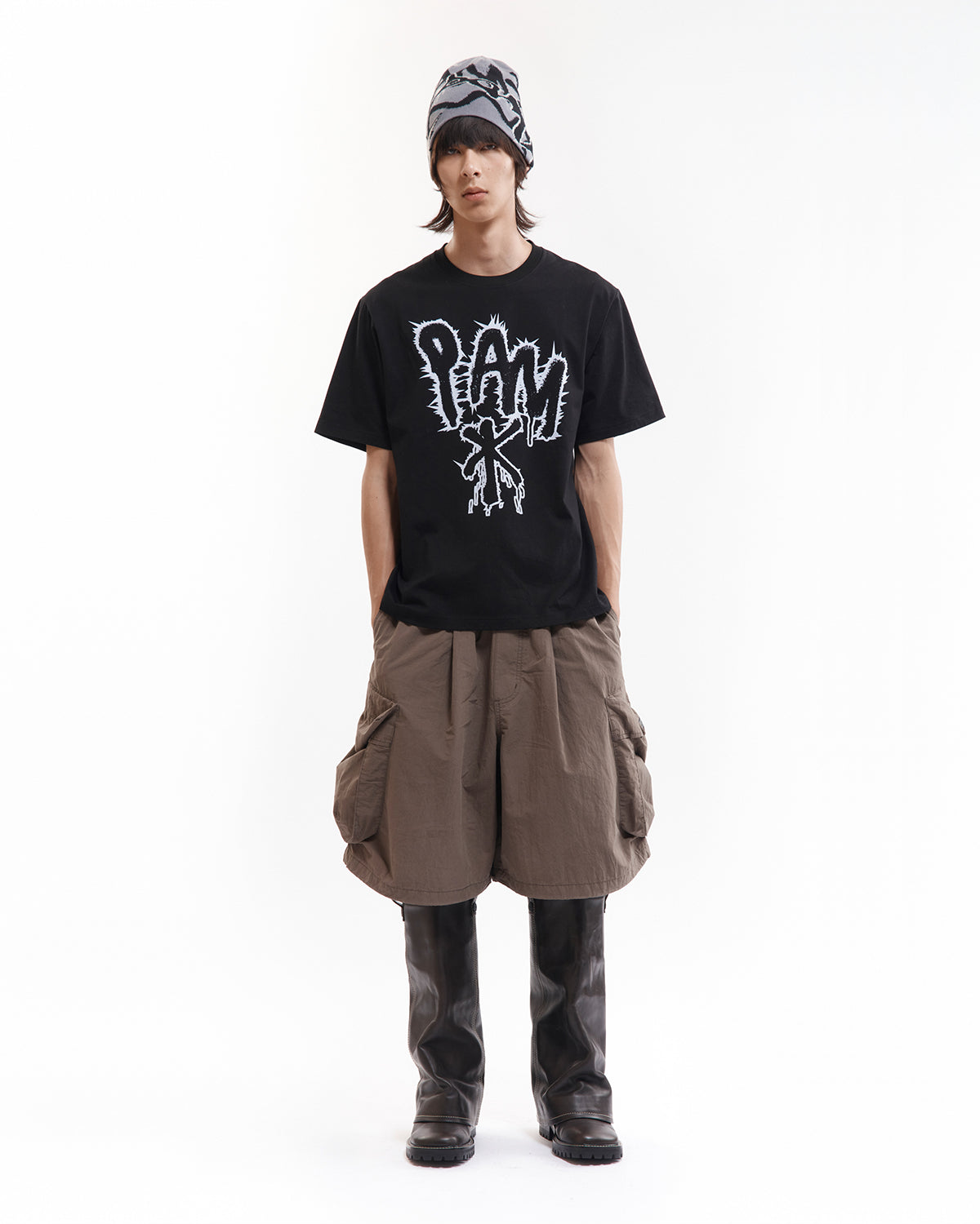Urchin Beanie - Greys