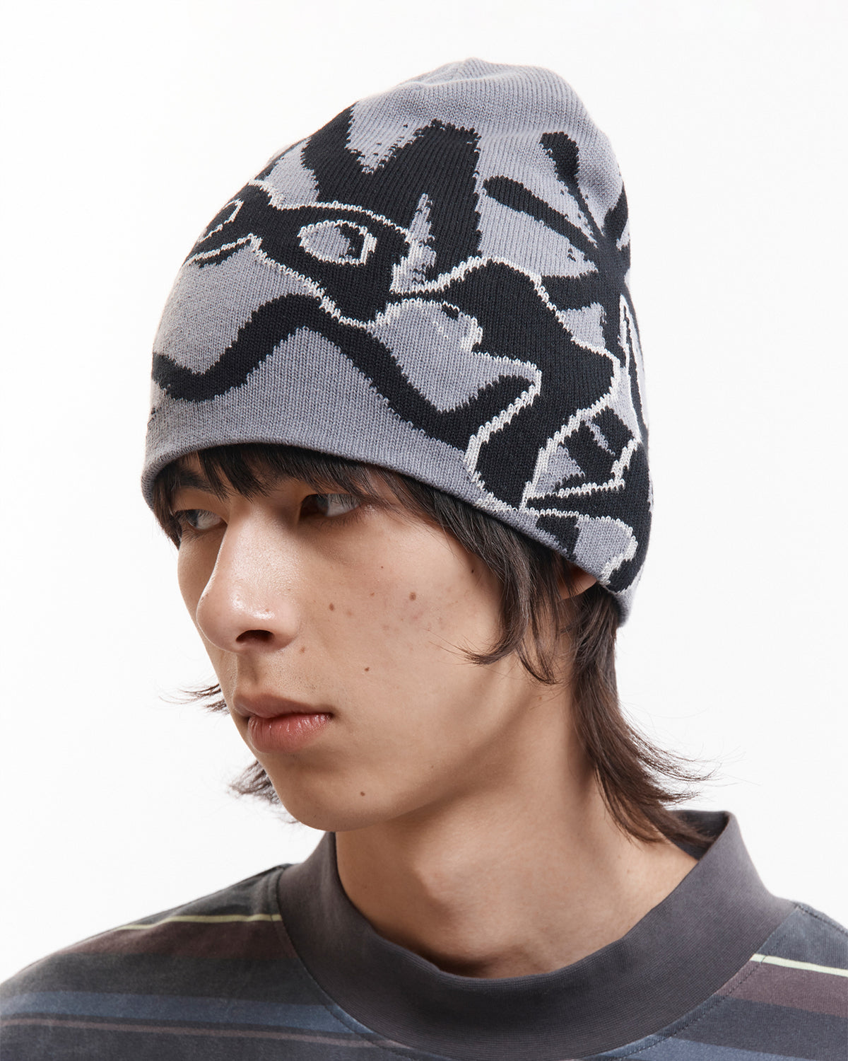 Urchin Beanie - Greys