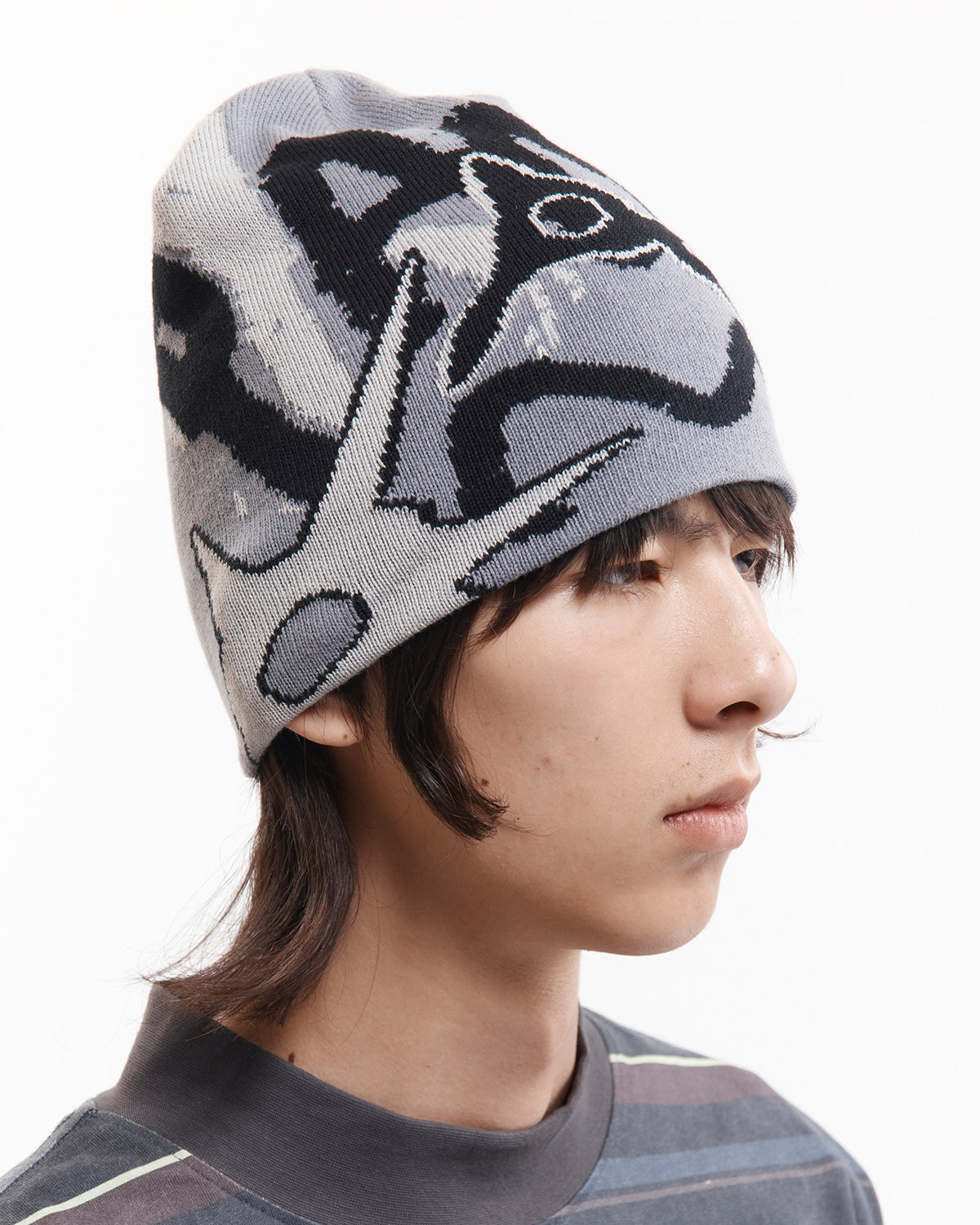Urchin Beanie - Greys
