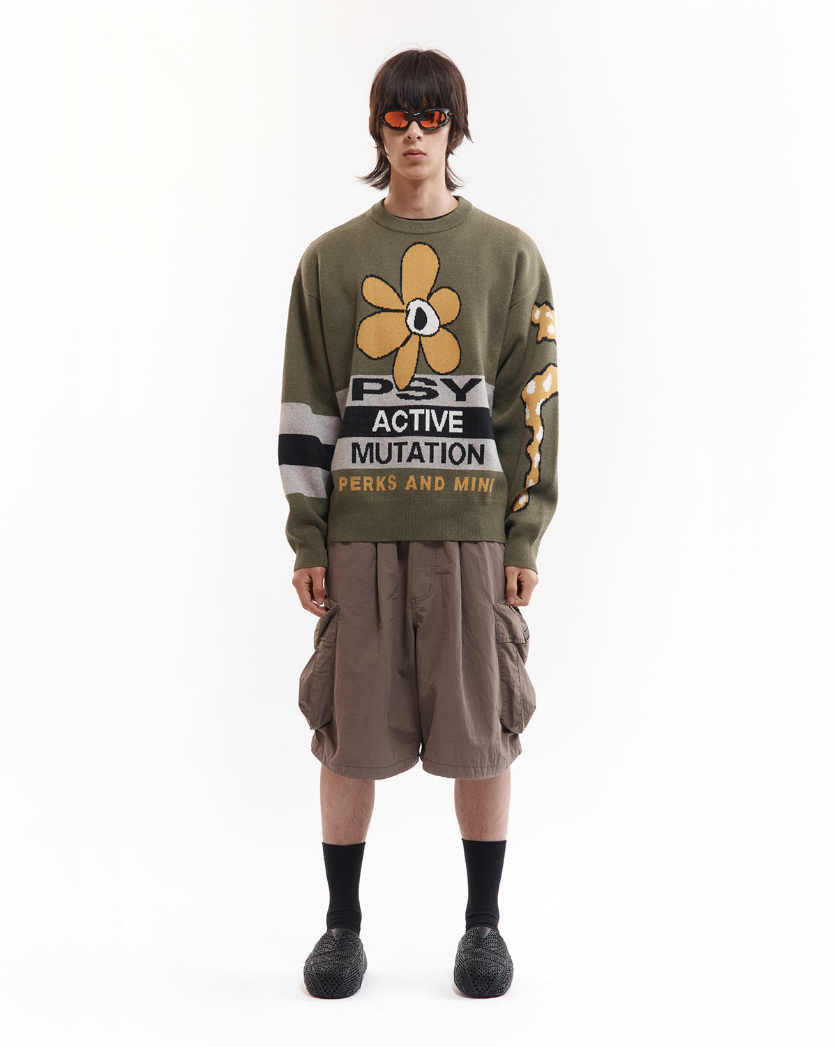 World Melt Knit Crewneck - Multi