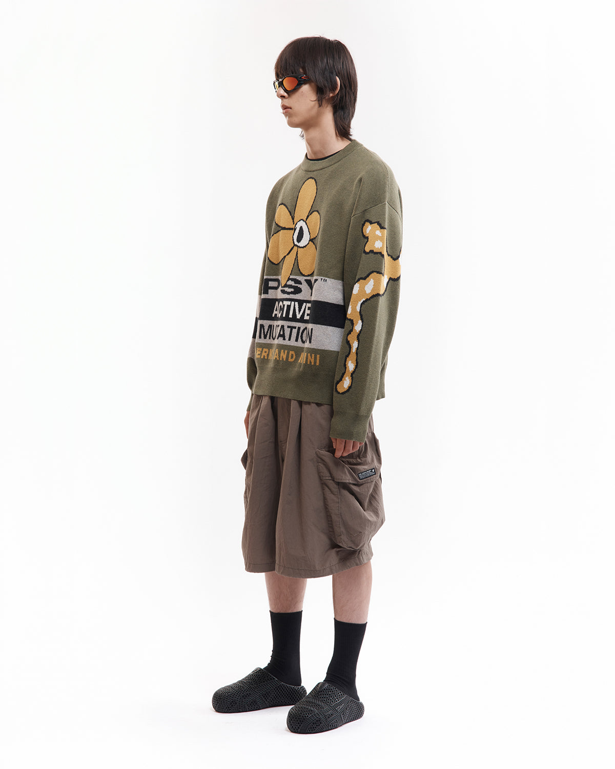 World Melt Knit Crewneck - Multi