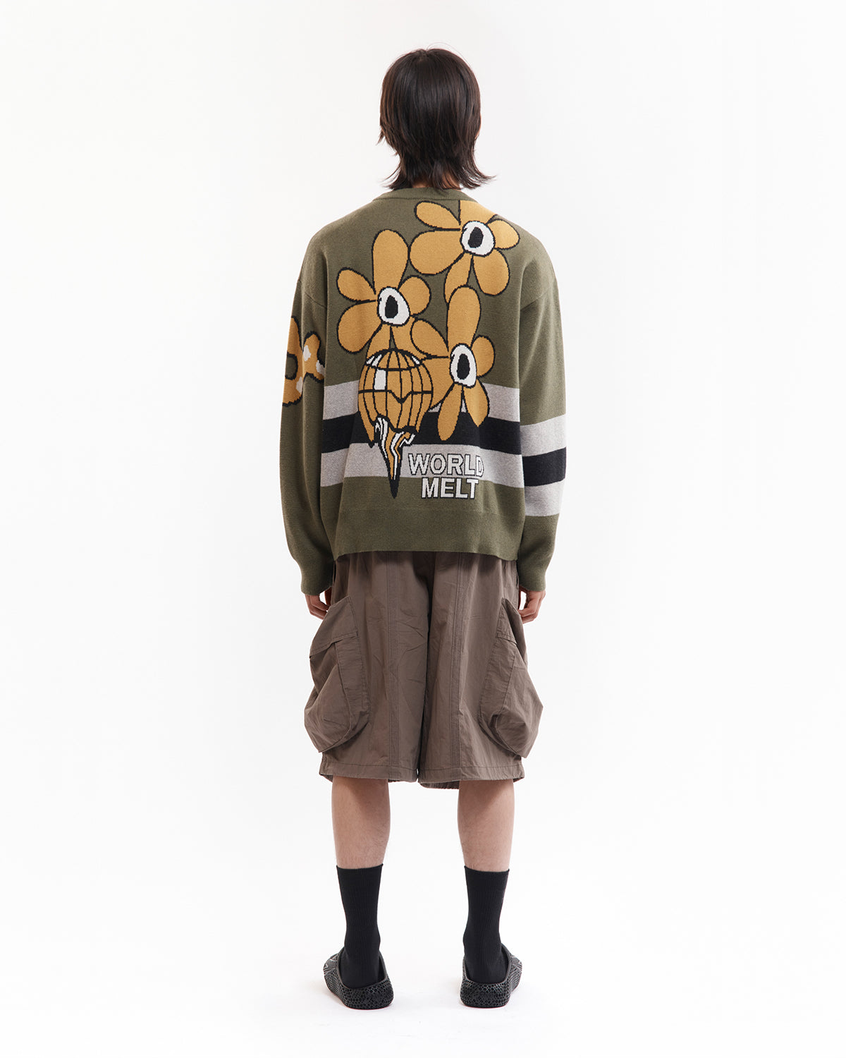 World Melt Knit Crewneck - Multi