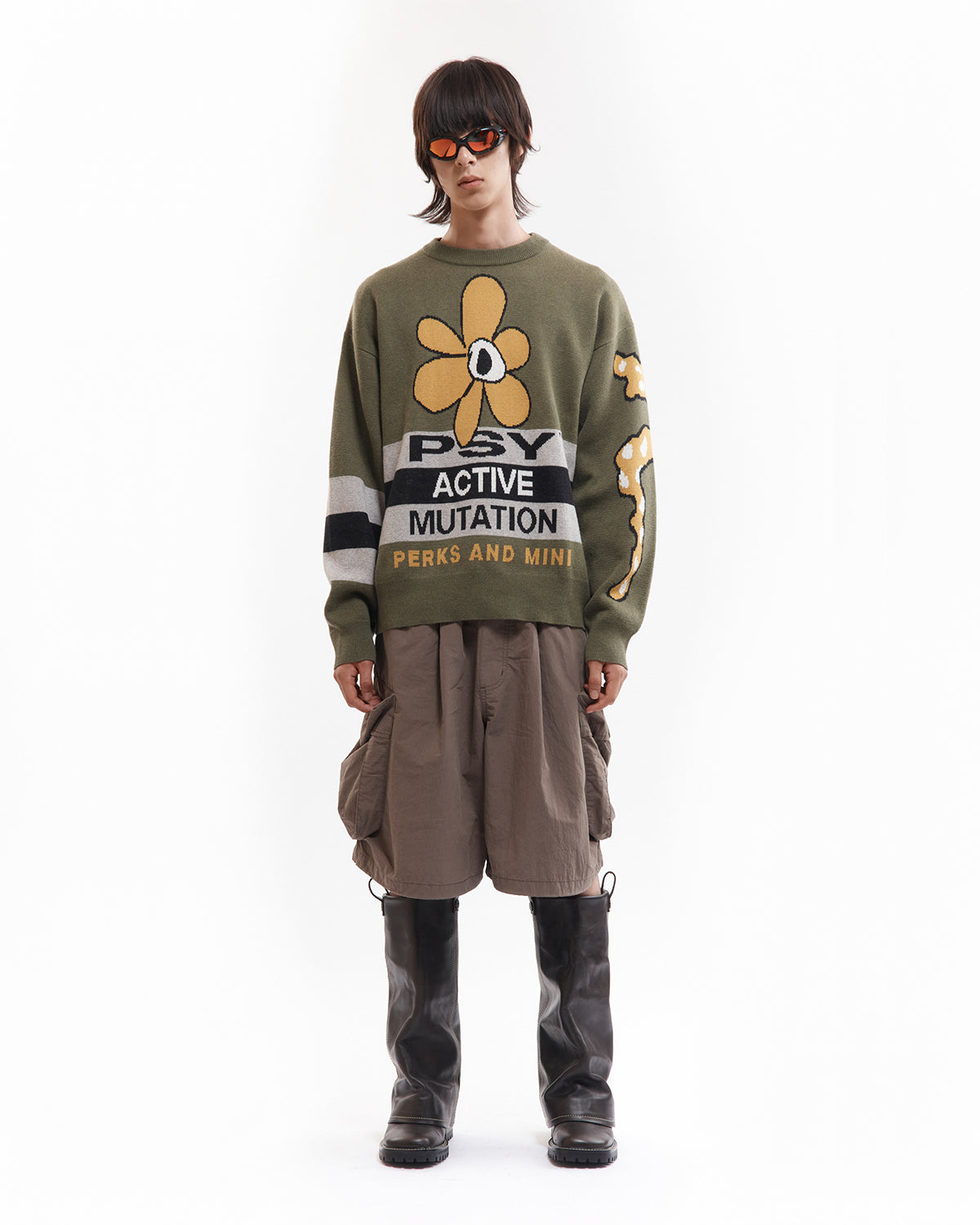 World Melt Knit Crewneck - Multi
