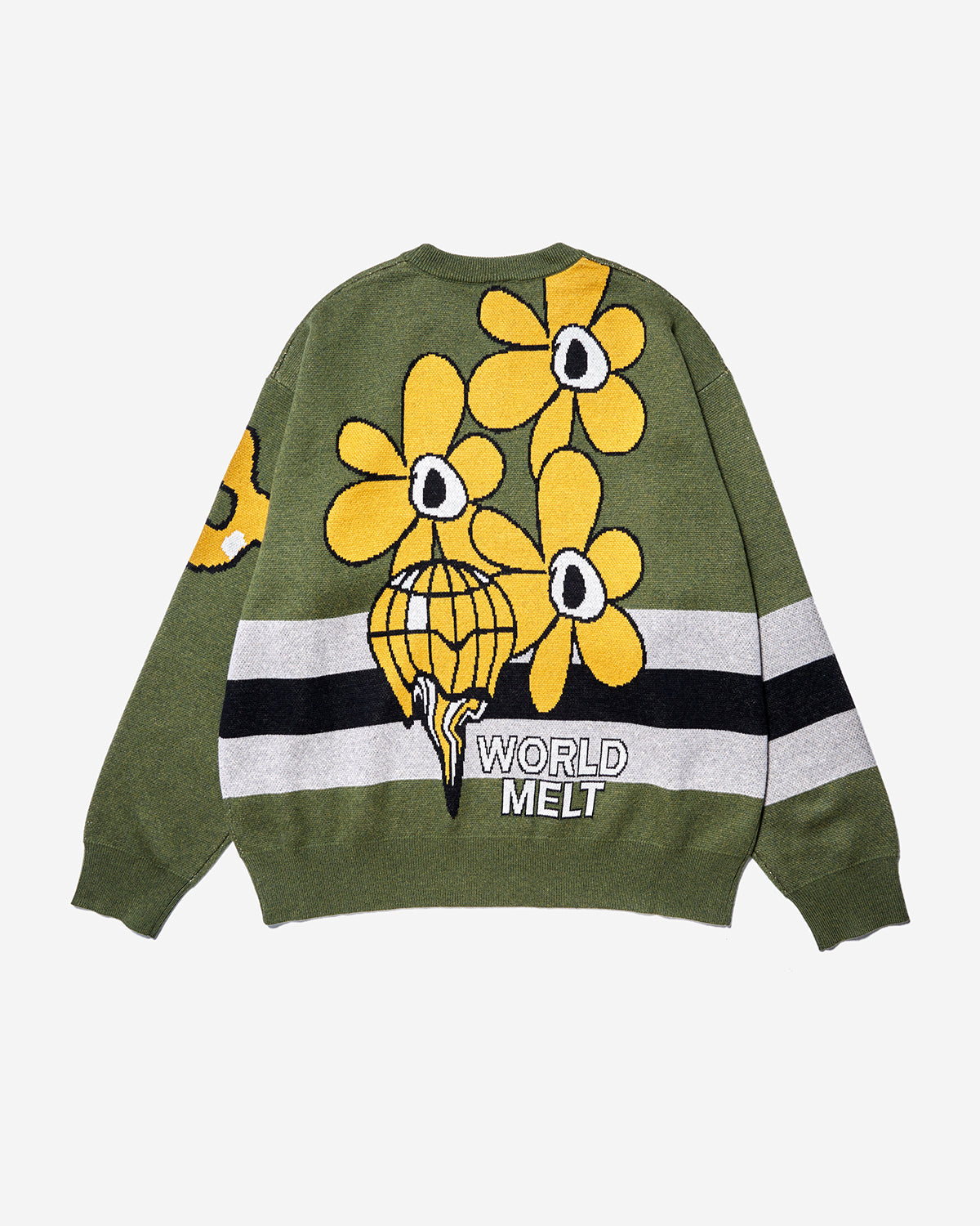 World Melt Knit Crewneck - Multi