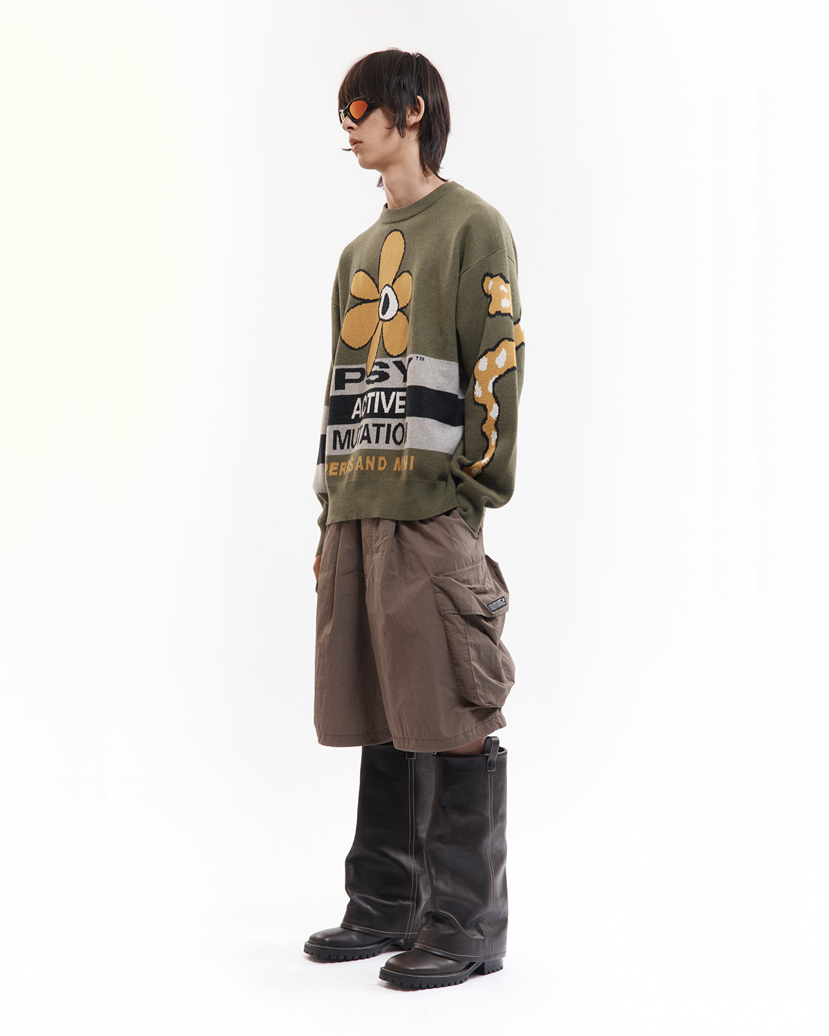 World Melt Knit Crewneck - Multi