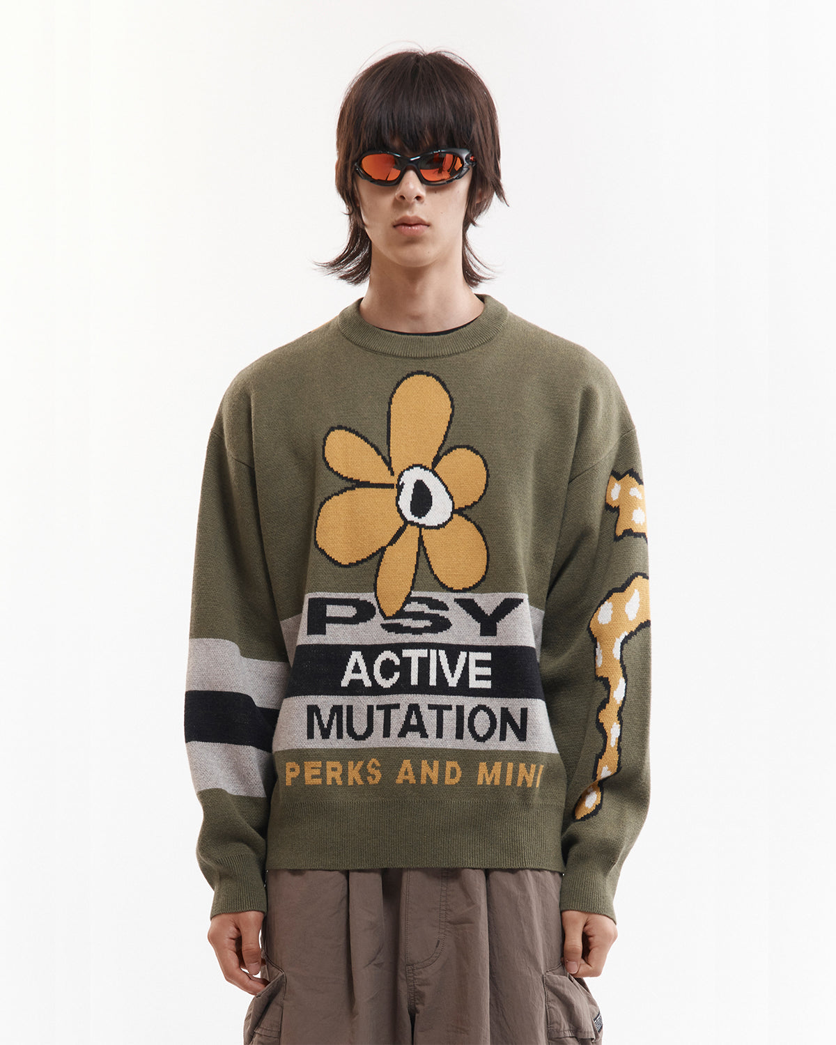 World Melt Knit Crewneck - Multi