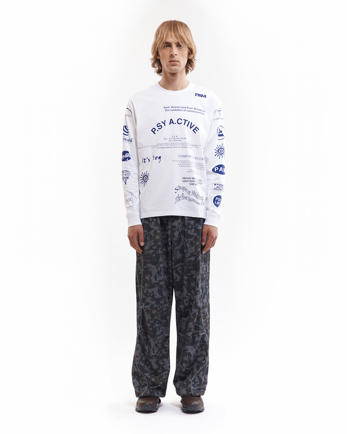 Test Sheet LS Tee - White