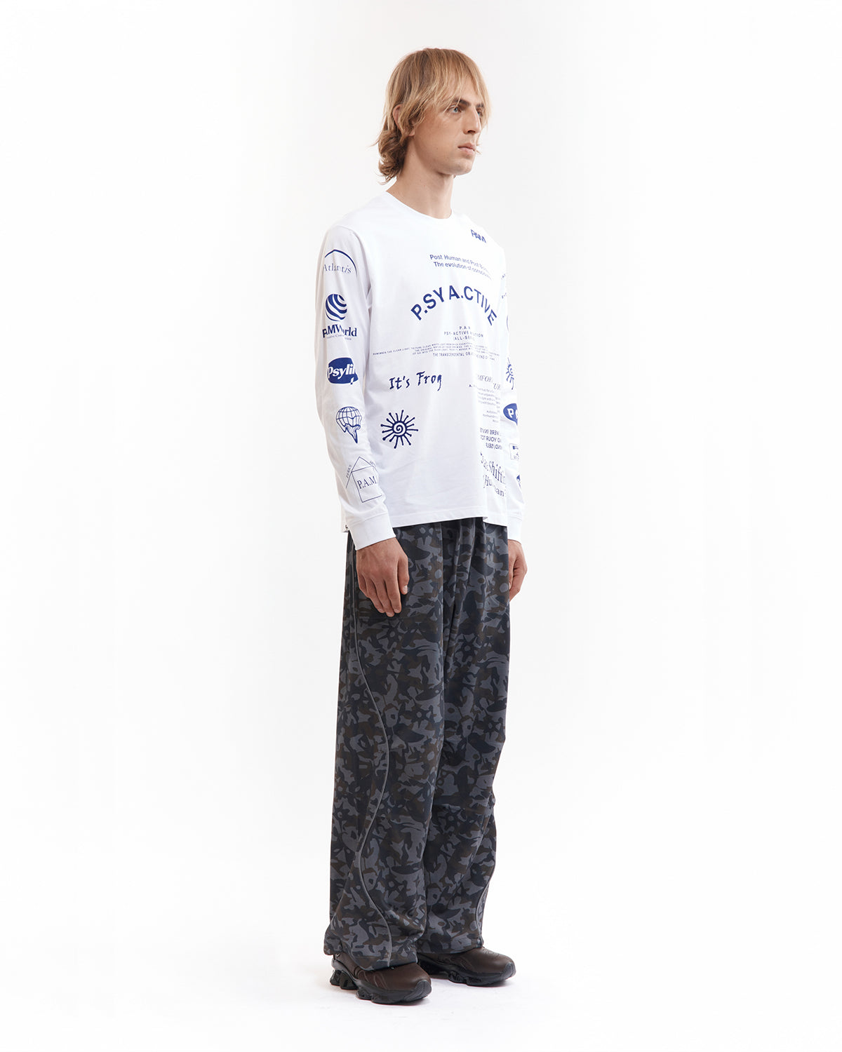 Test Sheet LS Tee - White