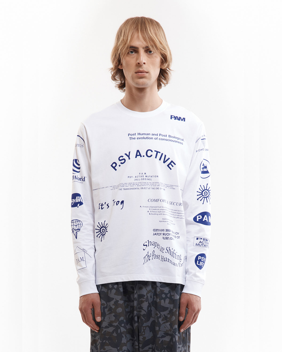 Test Sheet LS Tee - White