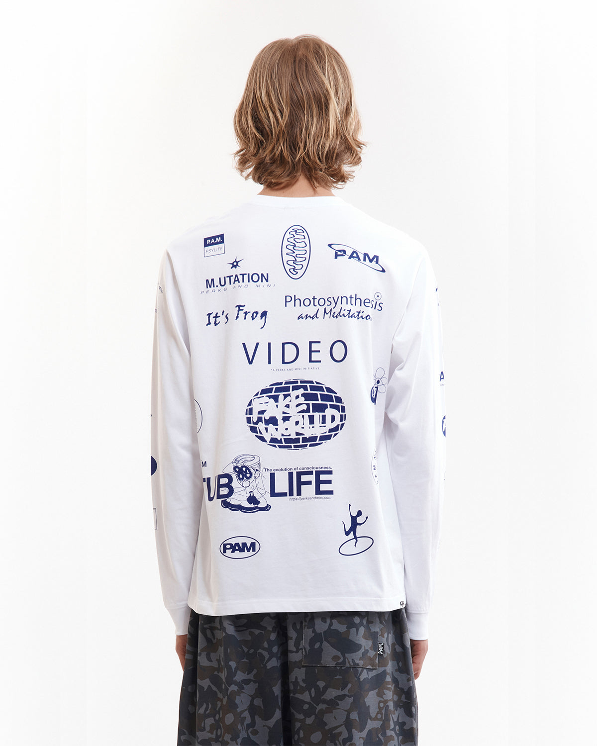 Test Sheet LS Tee - White