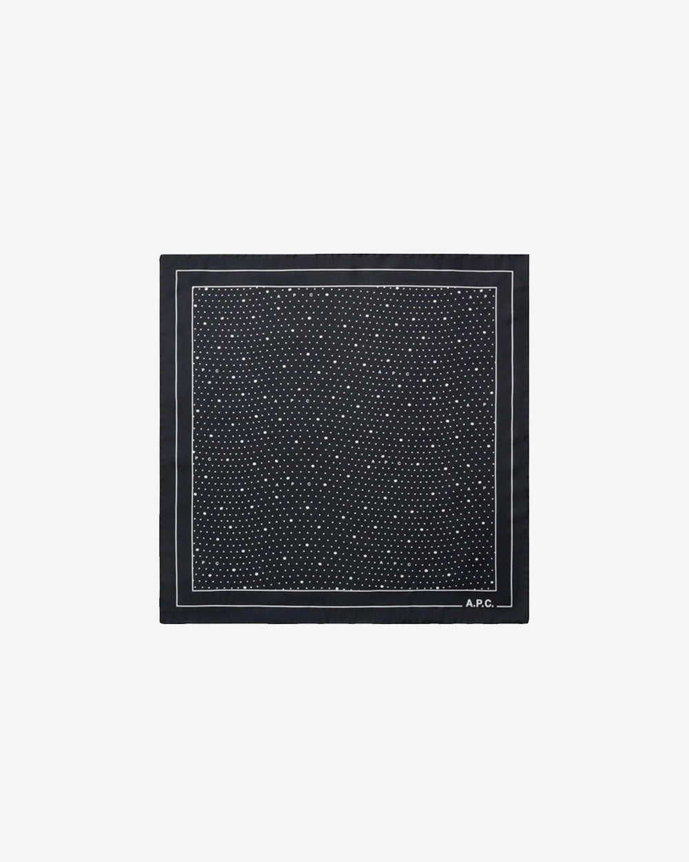 Pois Bandana -Dark Navy Blue